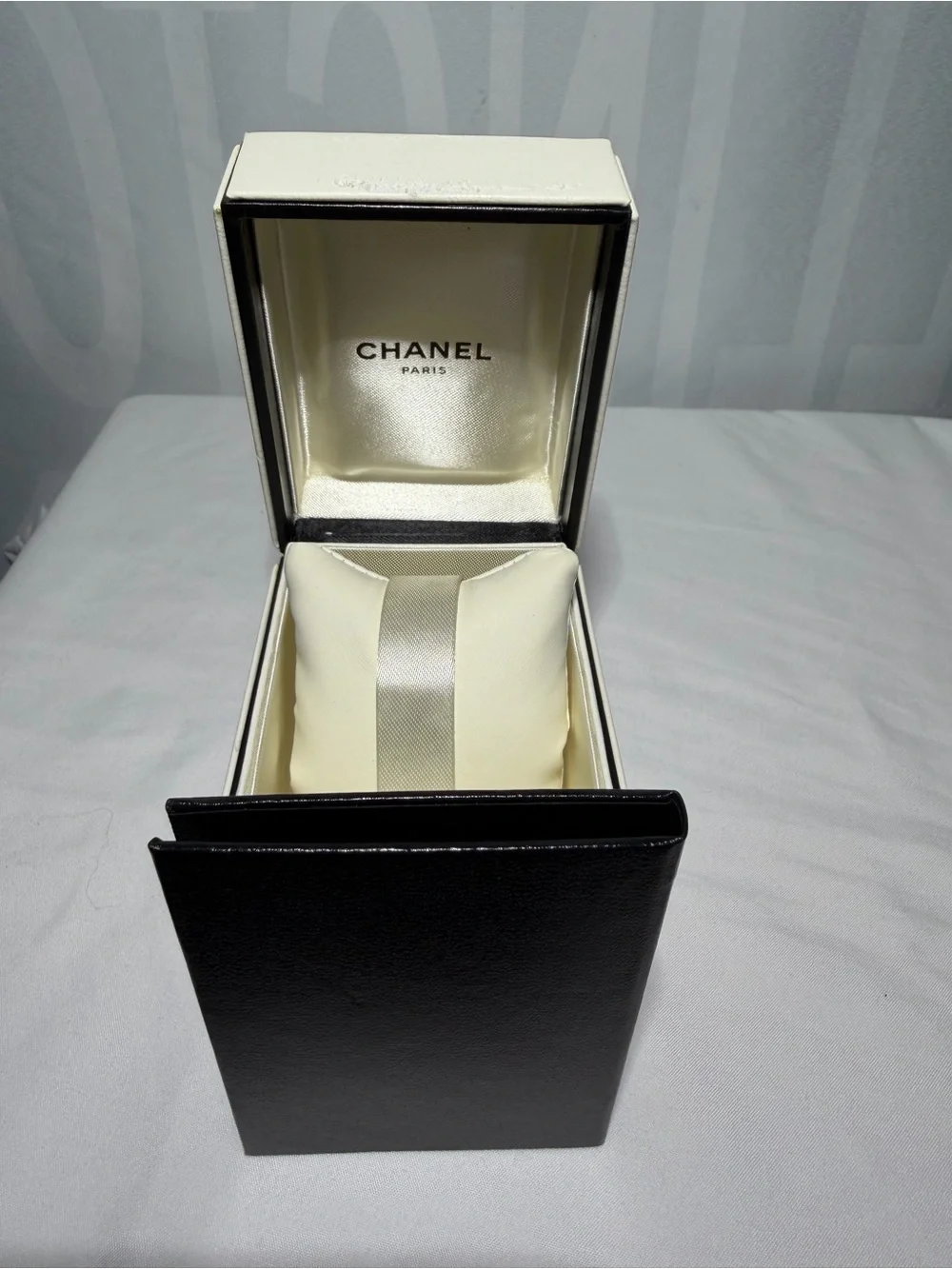 CHANEL Première Watch or Jewelry Box with Cushion.